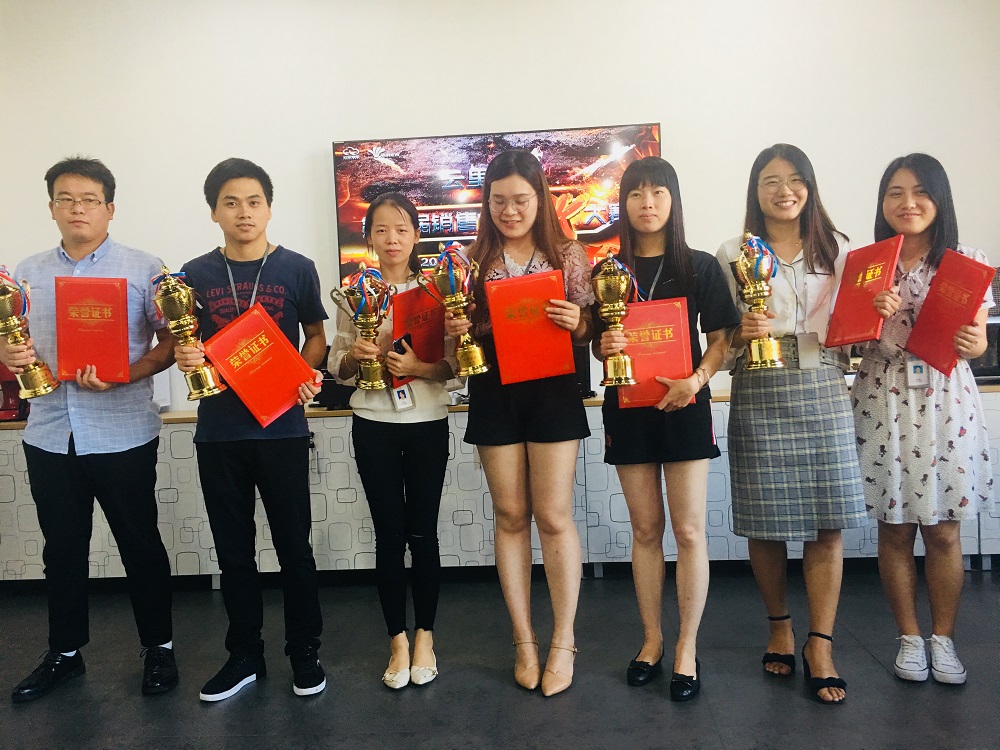 MG不朽情緣物里2018年第二屆銷售業(yè)績PK大賽總結暨頒獎典禮順利舉行